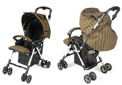 Baby Stroller on Fendi   S Designer Baby Stroller  Yikes    Rioni Designer Handbag Blog