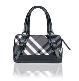 Black Burberry Designer Handbag