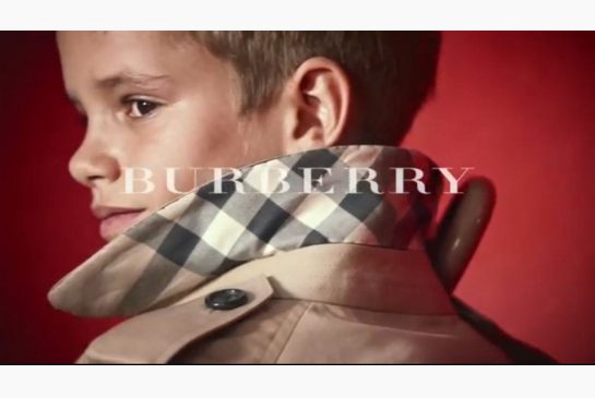 Romeo Beckham - Burberry