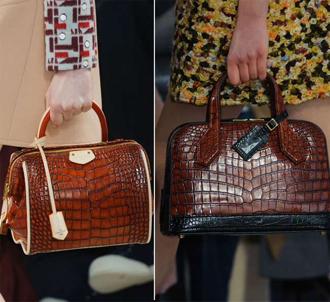 Louis Vuitton Fall 2014 Croc Bags