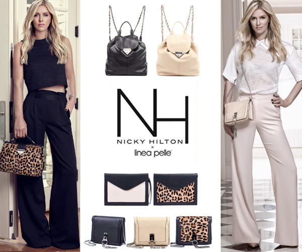 Nicky Hilton X Linea Pelle Handbag Line