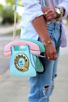 Novelty Telephone Handbag