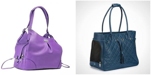 Two Fashionable Pet Carrier Handbags for People Who Hate Pet Carrier Handbags